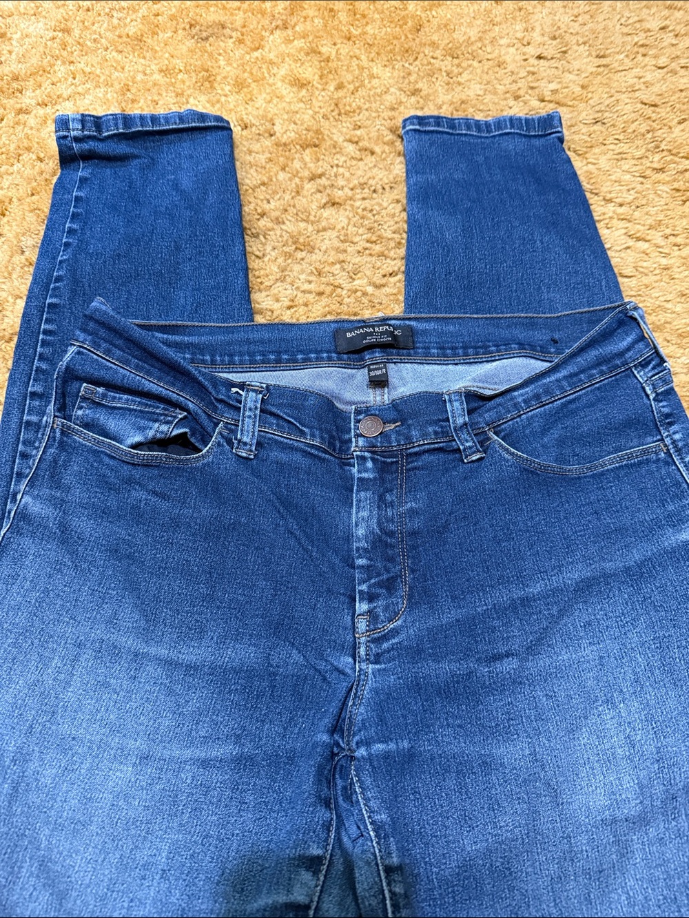 Banana Republic Women's Blue Skinny Jeans
